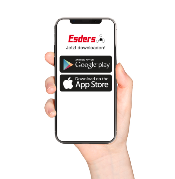 Esders Connect App auf dem Smartphone